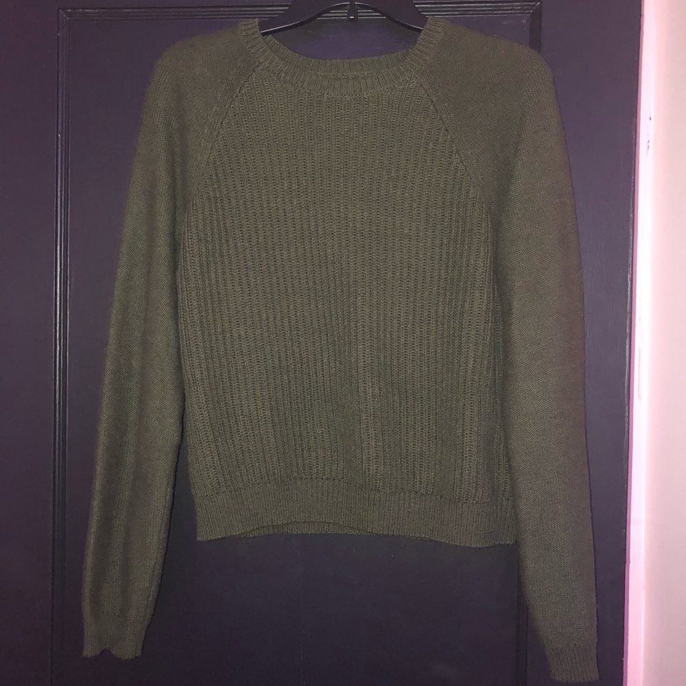 Green American Eagle Sweater